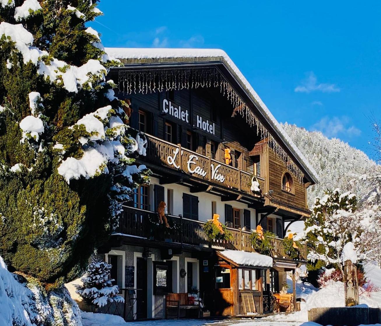 Chalet Appart'Hotel L'Eau Vive Saint-Nicolas-la-Chapelle  Exterior photo